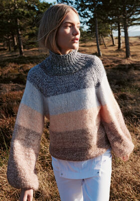 PULLOVER Ecopuno & Setasuri fra Lana Grossa
