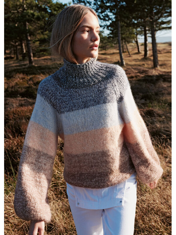 Lana Grossa PULLOVER Ecopuno & Setasuri