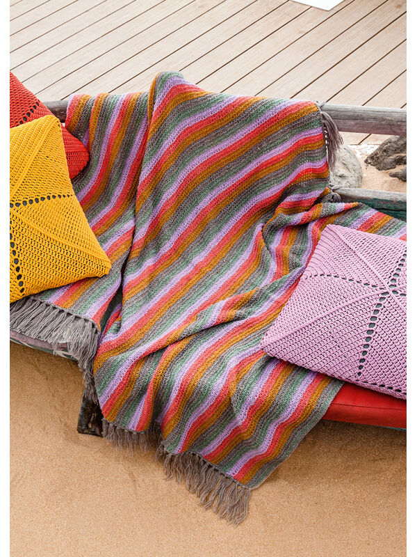 Lana Grossa PLAID Ecopuno - Strikkeopskrift (NO)