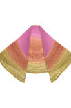 Lana Grossa HALVRUNDT SJAL Cool Wool Lace Hand-dyed