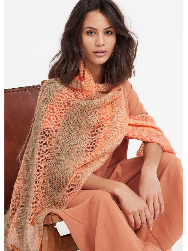 Lana Grossa SJAL Cool Wool Lace Hand-dyed & Silkhair