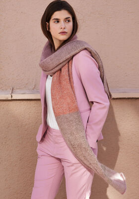 SJAL Cool Wool Lace Hand-dyed & Silkhair - Strikkeopskrift (SE) fra Lana Grossa