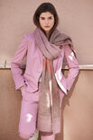 Lana Grossa SJAL Cool Wool Lace Hand-dyed & Silkhair - Strikkeopskrift (SE)
