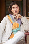 Lana Grossa STOLA Cool Wool Lace hand-dyed - Strikkeopskrift (SE)