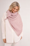 Lana Grossa TREKANTTØRKLÆDE Cool Wool Lace & Silkhair- Strikkeopskrift (SE)