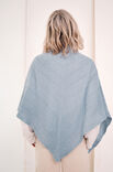 Lana Grossa TREKANTTØRKLÆDE Cool Wool Lace - Strikkeopskrift (SE)