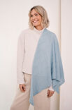 Lana Grossa TREKANTTØRKLÆDE Cool Wool Lace - Strikkeopskrift (SE)