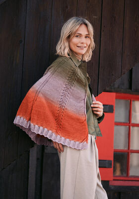 SJAL Cool Wool Lace hand-dyed & Cool Wool Lace - Strikkeopskrift (SE) fra Lana Grossa