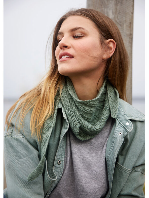 Lana Grossa SJAL Cashmere Pure - Strikkeopskrift (SE)