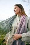 Lana Grossa SJAL Merino Lace Aquarell & Cool Wool Lace - Strikkeopskrift (SE)