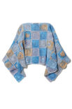 Lana Grossa PONCHO Silkhair Print - Strikkeopskrift (SE)