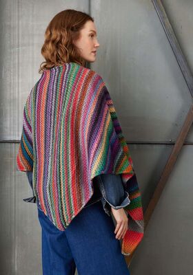 TREKANTSJAL Farfalla fra Lana Grossa