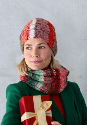 HUE Christmas Edition Big Lurex fra Lana Grossa