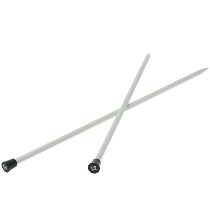 Lana Grossa Strikkepinde Aluminium Str. 8,0