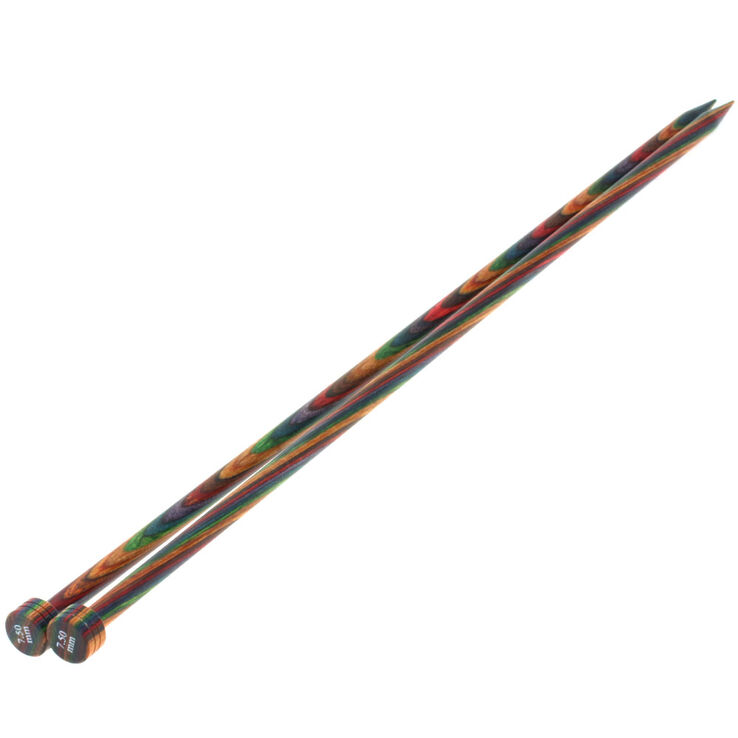 Lana Grossa Strikkepinde Design Træ Color Str. 7,5/35cm