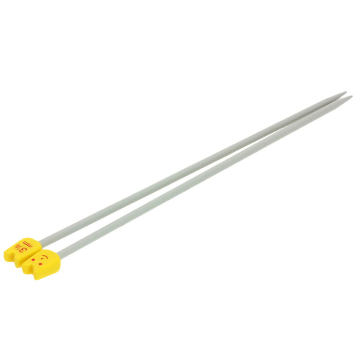 Lana Grossa Strikkepinde Aluminium - børn, Str. 3,25/18cm