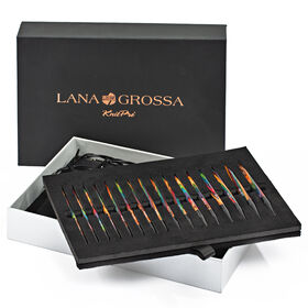 Lana Grossa Rundpindesæt Design-Holz Multicolor 