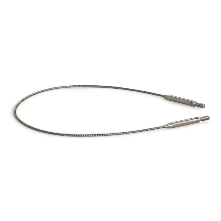 Lana Grossa Dreibar kabel Vario i rostfrit stål, fin, 40 cm