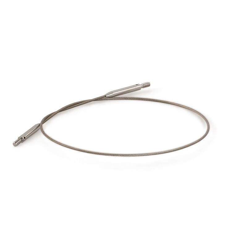 Lana Grossa Dreibar kabel Vario i rostfrit stål, fin, 50 cm
