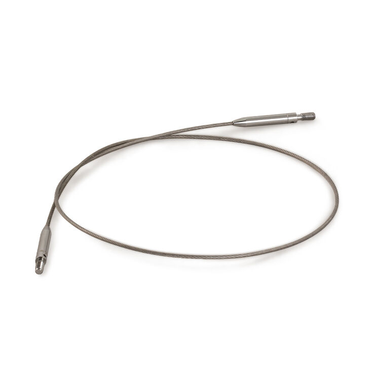 Lana Grossa Dreibar kabel Vario i rostfrit stål, fin, 60 cm 