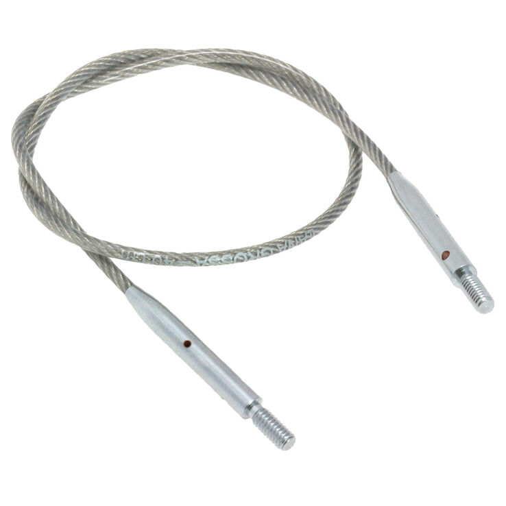 Lana Grossa Kabel Vario i rostfrit stål, ca, 40 cm
