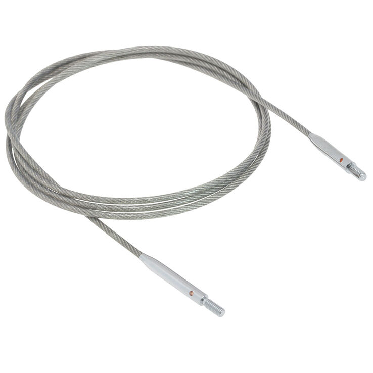 Lana Grossa Kabel Vario i rostfrit stål, ca, 80 cm