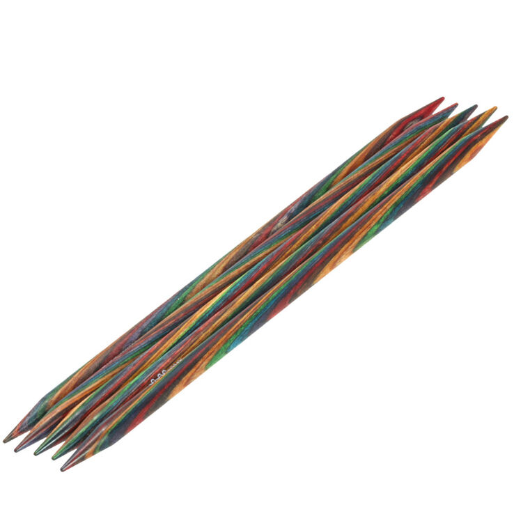Lana Grossa Strømpepinde Design Træ Multicolor Str. 8,0/20cm 