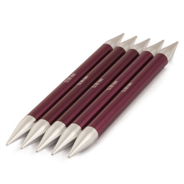 Lana Grossa Strømpepinde Sæt Aluminium Rainbow Str. 12,0/20cm