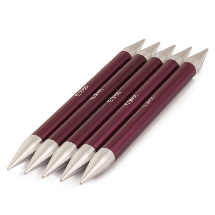 Lana Grossa Strømpepinde Sæt Aluminium Rainbow Str. 12,0/20cm