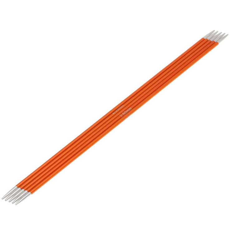 Lana Grossa Strømpepinde Sæt Aluminium Rainbow Str. 2,5/20cm