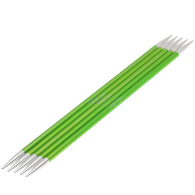 Lana Grossa Strømpepinde Sæt Aluminium Rainbow Str. 5,0/20cm