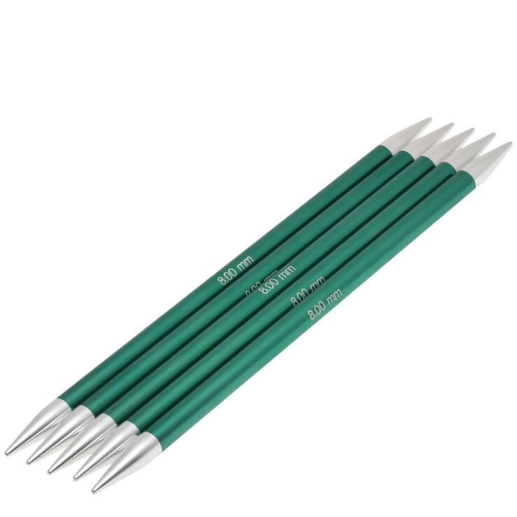 Lana Grossa Strømpepinde Sæt Aluminium Rainbow Str. 8,0/20cm