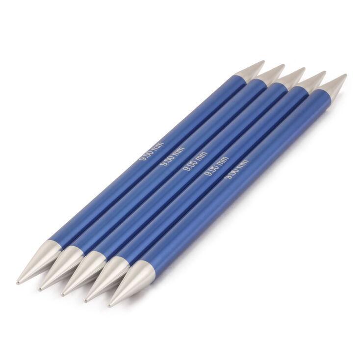 Lana Grossa Strømpepinde Sæt Aluminium Rainbow Str. 9,0/20cm