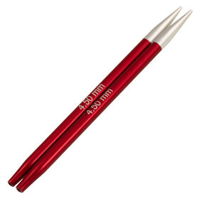 Lana Grossa Nålespidse Vario Aluminium Rainbow Str. 4,5 kort 
