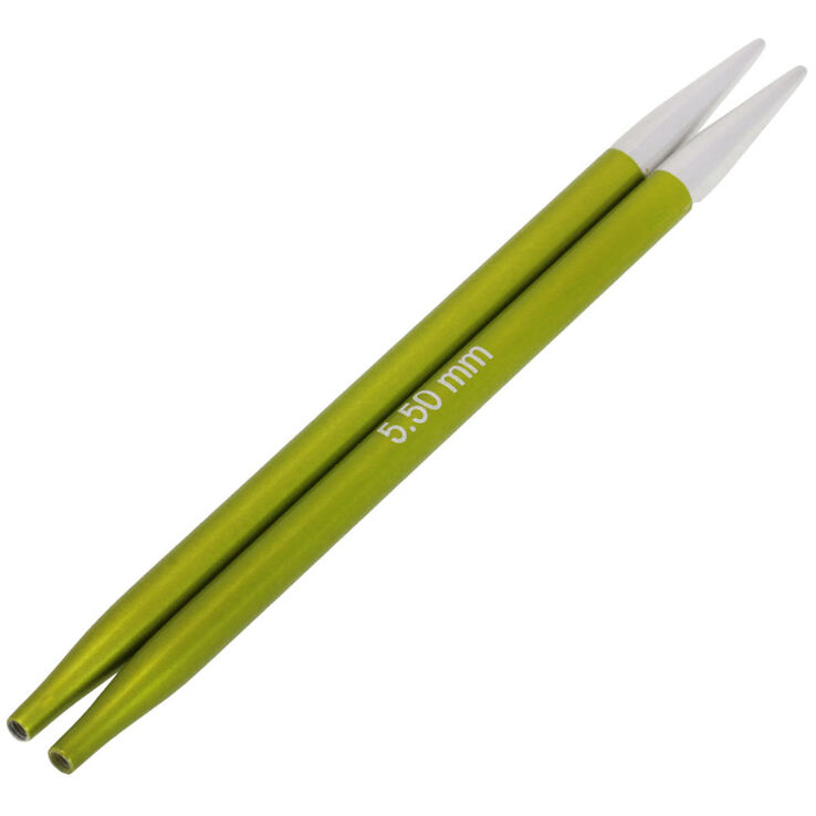 Lana Grossa Nålespidse Vario Aluminium Rainbow Str. 5,5