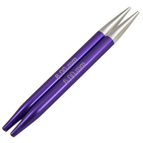Lana Grossa Nålespidse Vario Aluminium Rainbow Str. 6,0 kort 