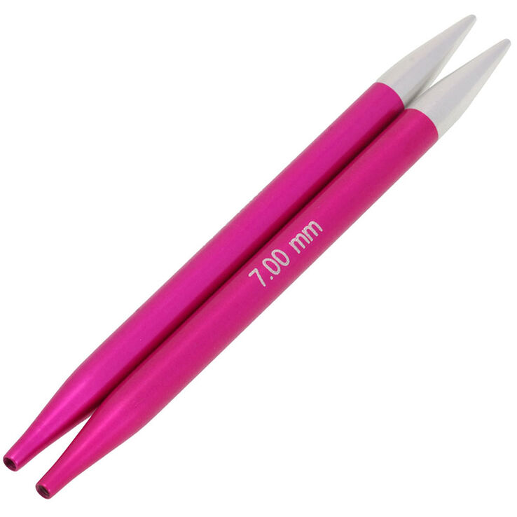 Lana Grossa Nålespidse Vario Aluminium Rainbow Str. 7,0