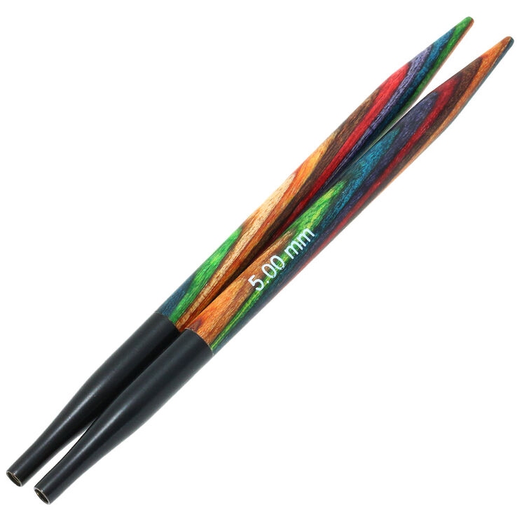 Lana Grossa Nålespidser til rundpind Vario designtræ Multicolor St. 5,0 - kort 