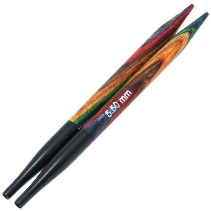 Lana Grossa Nålespidser til rundpind Vario designtræ Multicolor St. 5,5 - kort