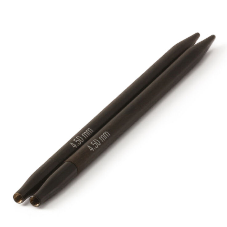 Lana Grossa Udskiftbare nålespidse Vario Nera Ebony St. 4,5