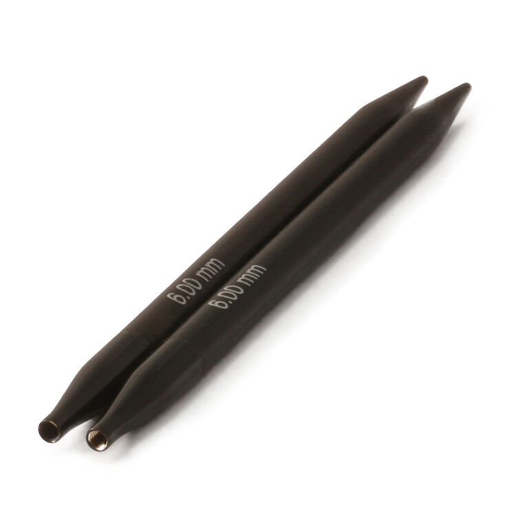 Lana Grossa Udskiftbare nålespidse Vario Nera Ebony St. 6,0