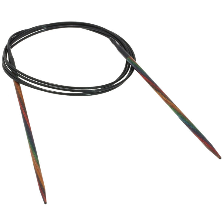 Lana Grossa Rundpind Design Træ Multicolor Str. 3,0/120cm 