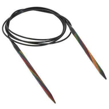 Lana Grossa Rundpind Design Træ Multicolor Str. 5,0/120cm