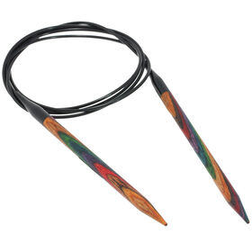 Lana Grossa Rundpind Design Træ Multicolor Str. 6,5/120cm 