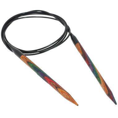 Lana Grossa Rundpind Design Træ Multicolor Str. 6,5/120cm