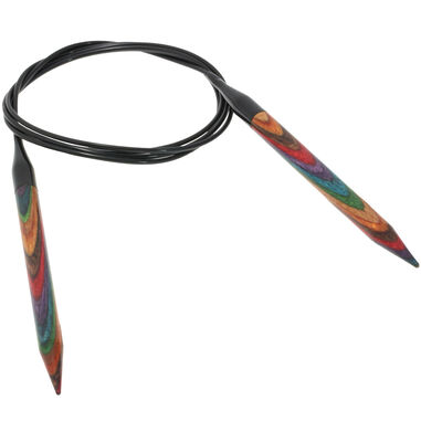 Lana Grossa Rundpind Design Træ Multicolor Str. 7,0/120cm
