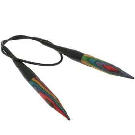 Lana Grossa Rundpind Design Træ Multicolor Str. 10,0/40cm 