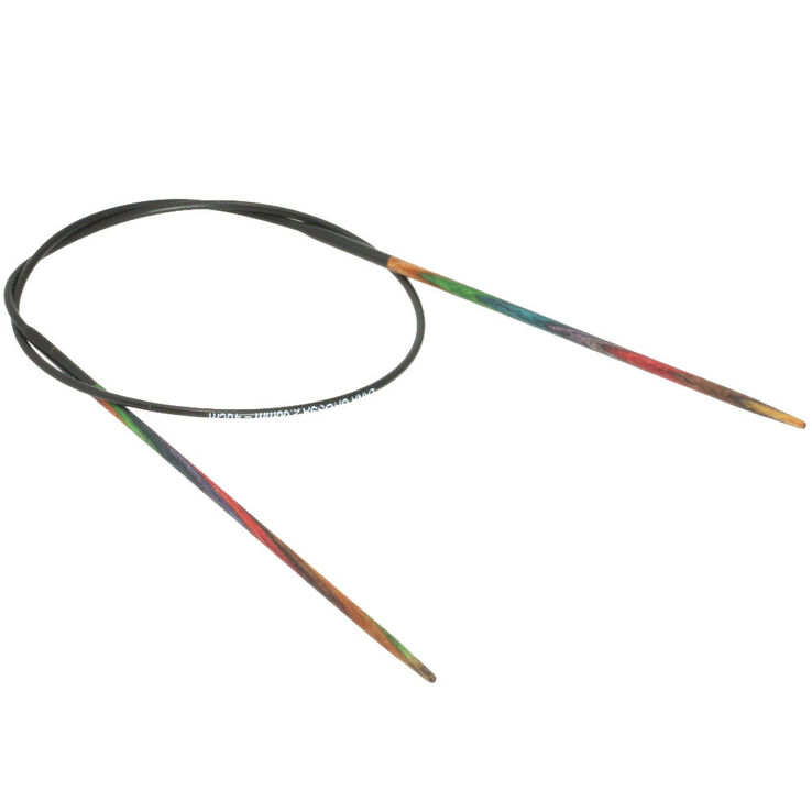 Lana Grossa Rundpind Design Træ Multicolor Str. 2,0/40cm