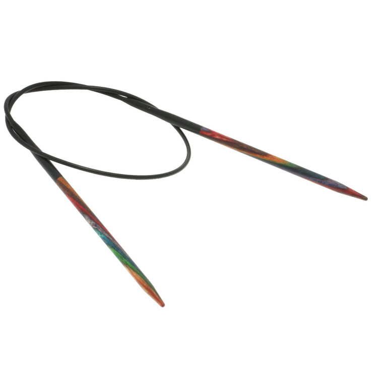 Lana Grossa Rundpind Design Træ Multicolor Str. 3,0/40cm