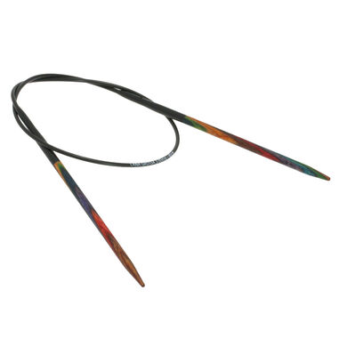Lana Grossa  Rundpind Design Træ Multicolor Str. 3,5/40cm